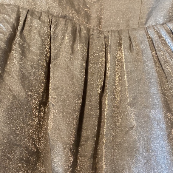 XXI Dress Silver Shimmer Mini Dress Size Medium - Picture 11 of 12